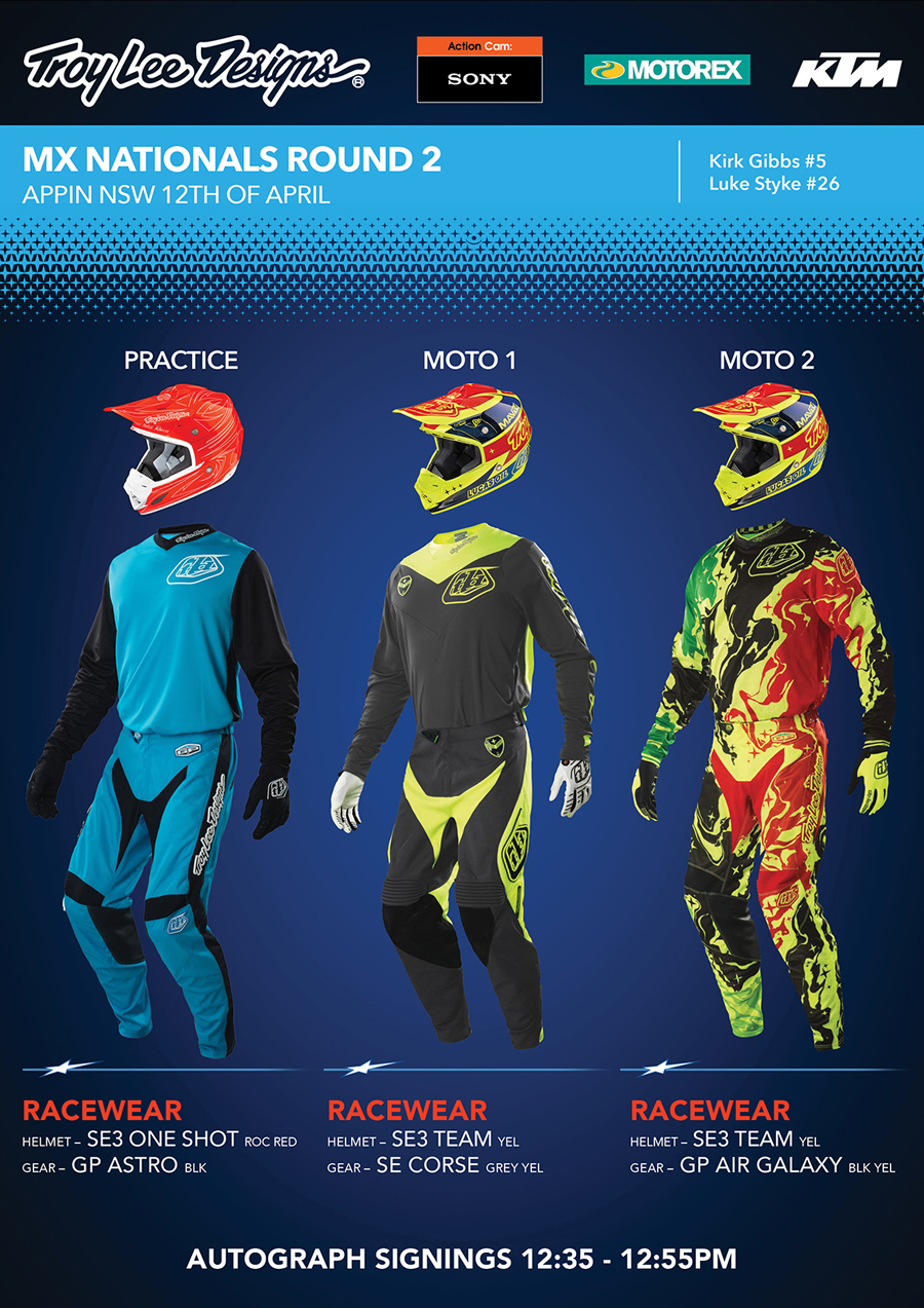 Troy Lee Designs | MX Nationals Round 2 - Appin